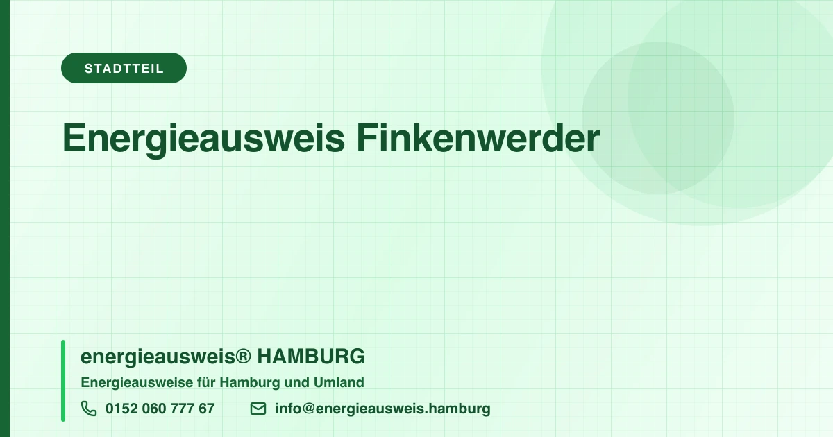 Energieausweis Finkenwerder, energieausweis® HAMBURG