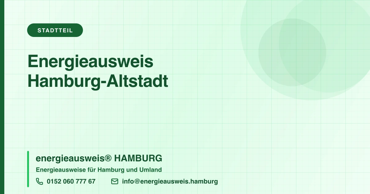 Energieausweis Hamburg-Altstadt, energieausweis® HAMBURG