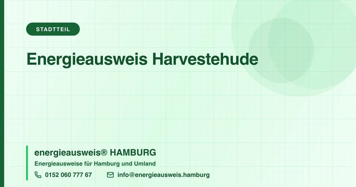 Energieausweis Harvestehude, energieausweis® HAMBURG