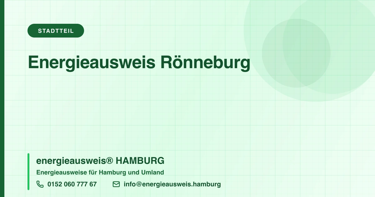Energieausweis Rönneburg, energieausweis® HAMBURG