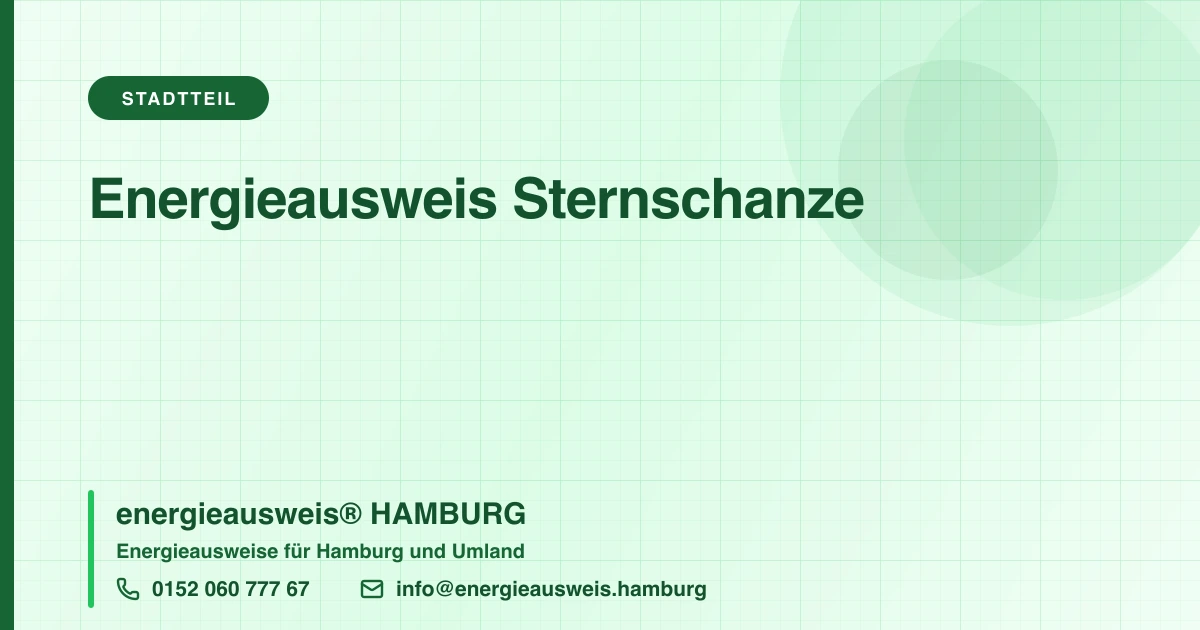 Energieausweis Sternschanze, energieausweis® HAMBURG