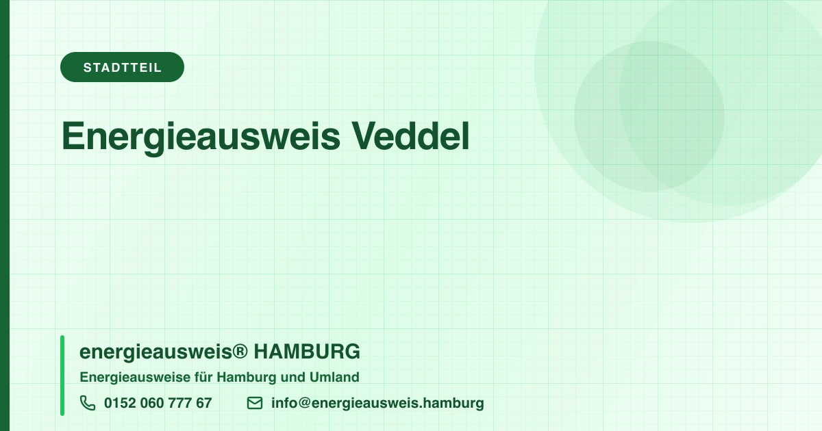 Energieausweis Veddel, energieausweis® HAMBURG