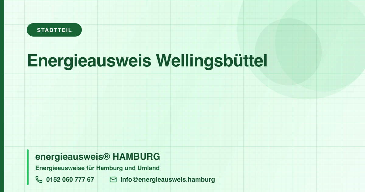 Energieausweis Wellingsbüttel, energieausweis® HAMBURG